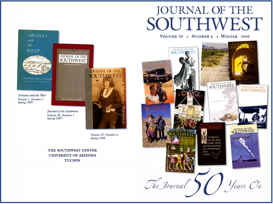 Cover of Journal of the Southwest Winter 2008