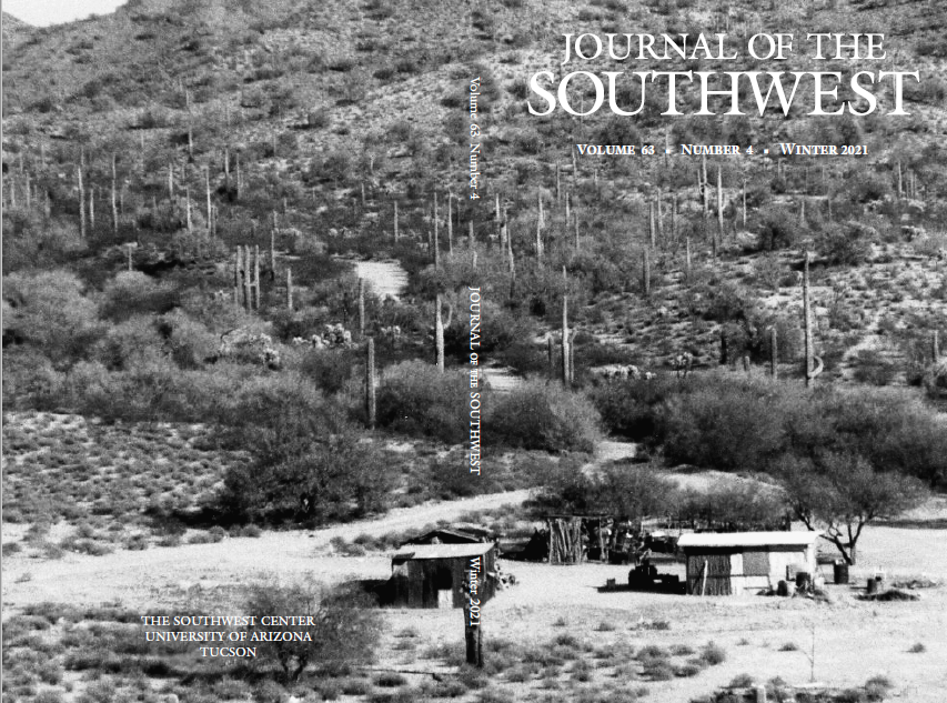 Cover of the winter 2021 issue of the Journal of the Southwest