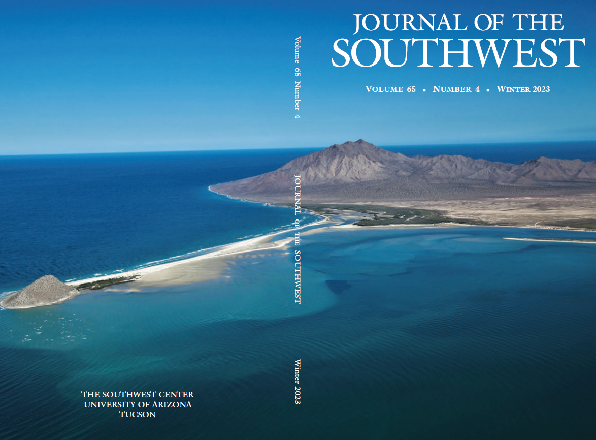 Cover Volume 65 number 4 of Journal of the Southwest